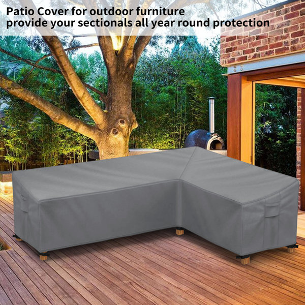 Latitude Run® Outdoor Patio Sectional Cover Wayfair